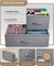 Sorbus Dresser with 9 Drawers - Furniture Storage Chest Tower Unit for Bedroom, Closet, etc - Steel Frame, Wood Top, Fabric Bins